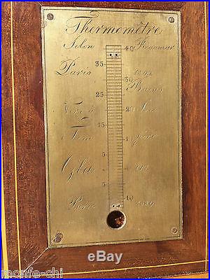 1829 René Antoine Ferchault de Réaumur Thermometer Reaumur Scale Antique French