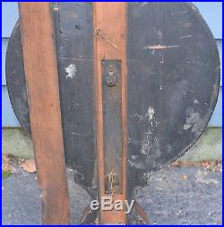1850's Antique Banjo Wheel Barometer C. Chadburn 71 Lord St. Liverpool 4 Restore