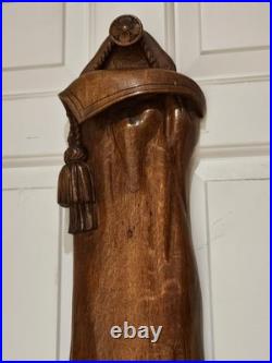 1860's Guisani & Sons Wolverhampton England Carved Nautical Maritime Barometer