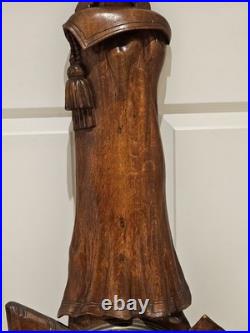 1860's Guisani & Sons Wolverhampton England Carved Nautical Maritime Barometer