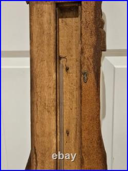1860's Guisani & Sons Wolverhampton England Carved Nautical Maritime Barometer