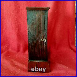 1865 Seth Thomas'Cigar Box' Mini Alarm Shelf Clock With ST Hands