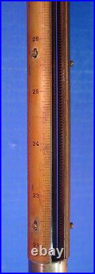 1890 H. J. Green Fortine Stick Barometer in nice shape