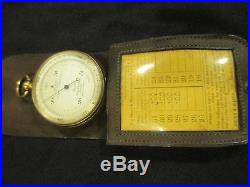 1890'S Short & Mason Compensated Tycos Barometer IN WONDERFUL CONDITION