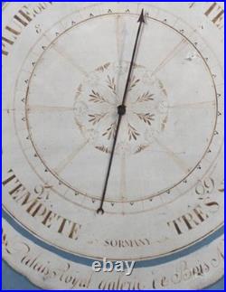 18th C GILTWOOD BAROMETER LOUIS XVI PERIOD- CIRCA 1760 18th C GILTWOOD BAROMETER LOUIS XVI PERIOD- CIRCA 1760