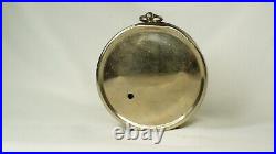 1901-1911 Small Desktop Aneroid Barometer With Open Dial by Manufrance