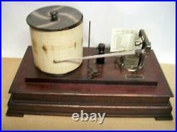 1915 TAYLOR TYCOS CYCLO-STORMOGRAPH Instrument in Wood & Glass Case