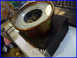 1917 Taylor Instruments Co. Short & Mason 5 Wall Barometer In Box