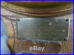 1925 Barometer England Retirement Gift G. W. Whitaker Murrays Road School Douglas