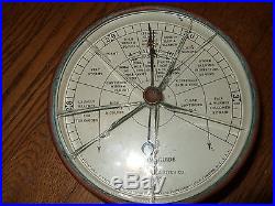 1927 ABERCROMBIE & FITCH BAROMETER TAYLOR STORMOGUIDE