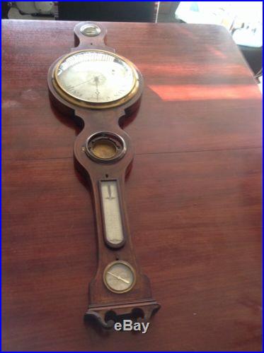 19Th Century English Barometer Signed R. Dunn 1854