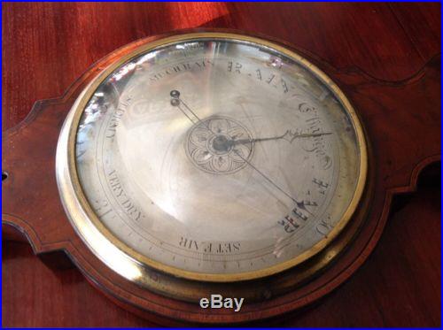 19Th Century English Barometer Signed R. Dunn 1854