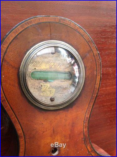 19Th Century English Barometer Signed R. Dunn 1854