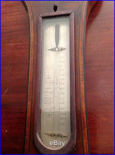 19Th Century English Barometer Signed R. Dunn 1854