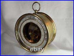 19th-20th century. Rare French Desktop Tabletop aneroid barometer