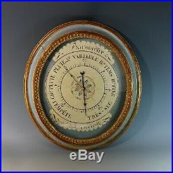 19th Century French Aneroid Barometer