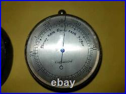 19th Century (ca. 1860) Antique Barometer in Working Condition Vintage