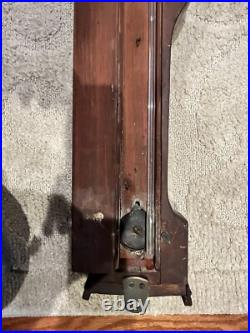 19th c. J. Bianchi Edinburgh Mahogany Banjo Barometer