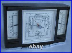 52 Deco Airguide Barometer Thermometer Hygrometer Weather Station Fee Stemwedel