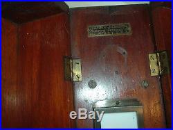 Antique Box Henry J. Green Scientific Instruments Barometer Brooklyn Ny