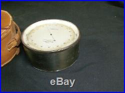 ANTIQUE COMPENSATED SURVEYOR'S BAROMETER ALTIMETER BY T. COOKE & SON with CASE