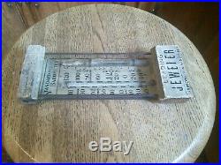 ANTIQUE COTTAGE BAROMETER THERMOMETER /Leading Jeweler