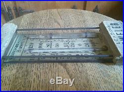 ANTIQUE COTTAGE BAROMETER THERMOMETER /Leading Jeweler