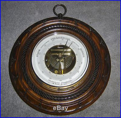 ANTIQUE HOLOSTERIC BAROMETER W. TRUTE BREMEN