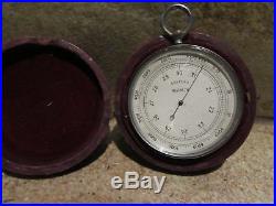 ANTIQUE LUFFT WRIST ALTIMETER serial no 22579- Leather Case