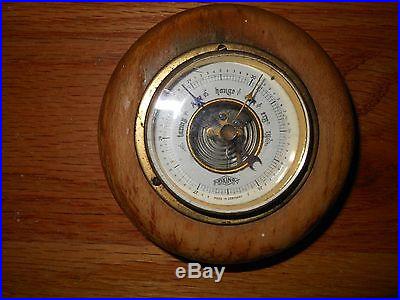 ANTIQUE VIKING BAROMETER SMALL SIZE 2 INCH GLASS FACE