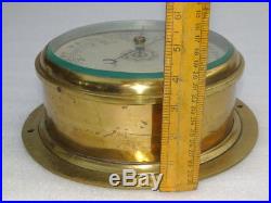All Brass Huge 10.5 Inches England Ships Aneroid Marine Boat Weather Barometer
