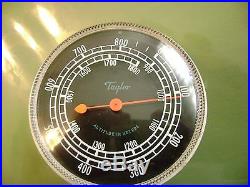 Altimeter Barometer by Taylor Instrument #6203C NIB, Circa 1963