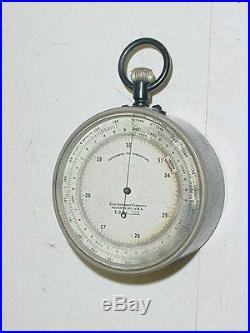 Altitude barometer Taylor Instrument Co. E. D. No. 705