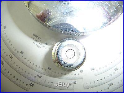 American Paulin Micro Altimeter Barometer M-1 Vintage Survey equipment