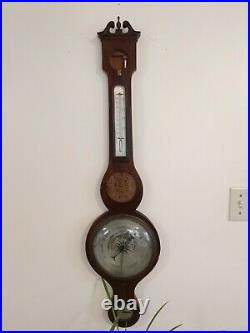 An 1850s Weather Station by H. Pearce, Grantham England Barometer Thermometer