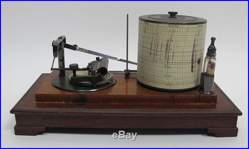 Ant. C 1920 Taylor Instrument Co Cyclo-Stormograph-Barograph Barometer Tycos yqz