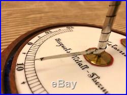 Antique 1800's Breguet's Metal Spiral thermometer Celsius RARE