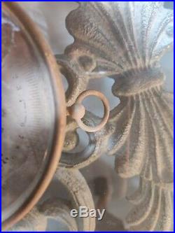 Antique 1800s NAUDET PERTUIS & HULOT Holosteric Brass Barometer France PHNB