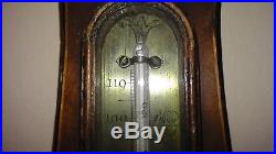 Antique 1850 19th Century Pastorelli 180 42 Barometer Hygrometer Holborn London