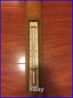 Antique 1850's Barometer and Thermometer