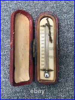 Antique 18th Century Travel Thermometer 1727-1780 3 Amazing Science