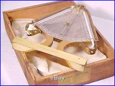 Antique 1902 Tycos Lloyd's Hygrodeik Hygrometer Taylor Scientific Instrument Co