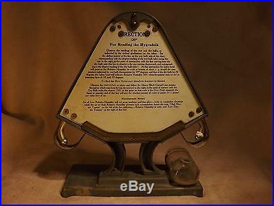 Antique 1902 Tycos Lloyd's Hygrodeik Relative Humidity Scientific Instrument