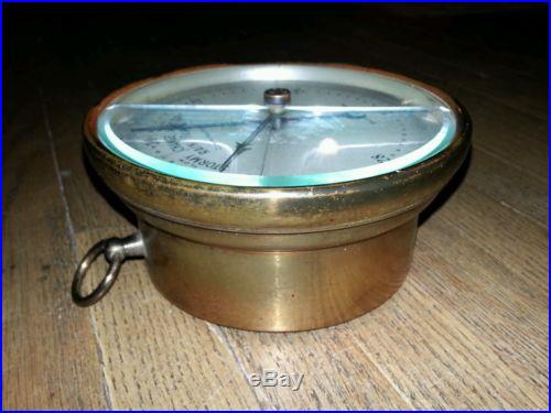 Antique 1914 Short & Mason Compensated Barometer NO RESERVE