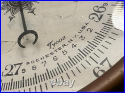 Antique 1914 Tycos Brass/Copper Frame Barometer Adjustable for Altitude Antique 1914 Tycos Brass/Copper Frame Barometer Adjustable for Altitude