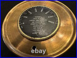 Antique 1914 Tycos Brass/Copper Frame Barometer Adjustable for Altitude Antique 1914 Tycos Brass/Copper Frame Barometer Adjustable for Altitude