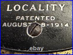 Antique 1914 Tycos Brass/Copper Frame Barometer Adjustable for Altitude Antique 1914 Tycos Brass/Copper Frame Barometer Adjustable for Altitude