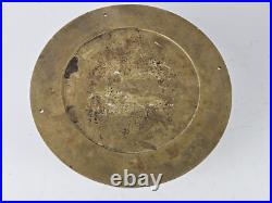 Antique 1940 WWII NIHON KISHO Japanese Brass Nautical Ship Aneroid Barometer Antique 1940 WWII NIHON KISHO Japanese Brass Nautical Ship Aneroid Barometer