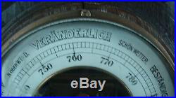 Antique 19C German Black Forest Verlanderlich Barometer