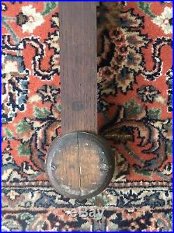 Antique 19th C. Stick barometer by L. Casella of London, maker to Admiralty